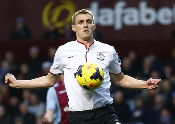 Darren Fletcher: Determination. Picture: Reuters