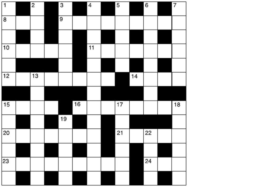 Compact crossword The Scotsman 23 12 13