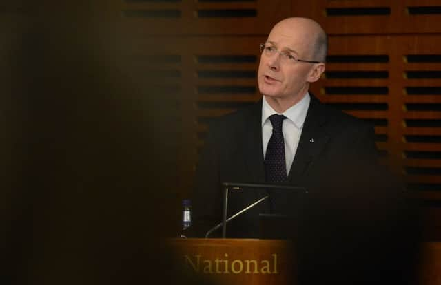 Finance secretary John Swinney welcomed the news. Picture: Neil Hanna