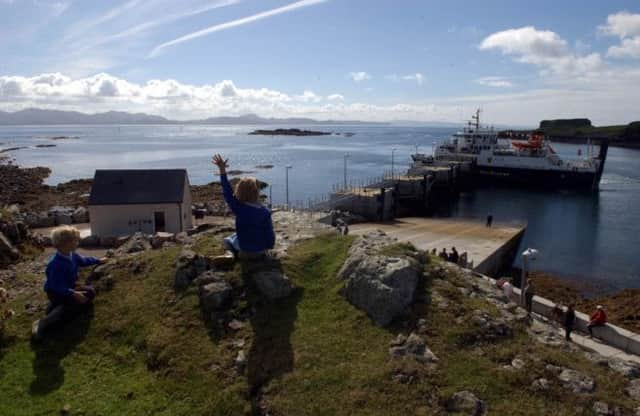 Muck Primary is based on the tiny island 15 miles out into the Atlantic. Picture: Ian Rutherford