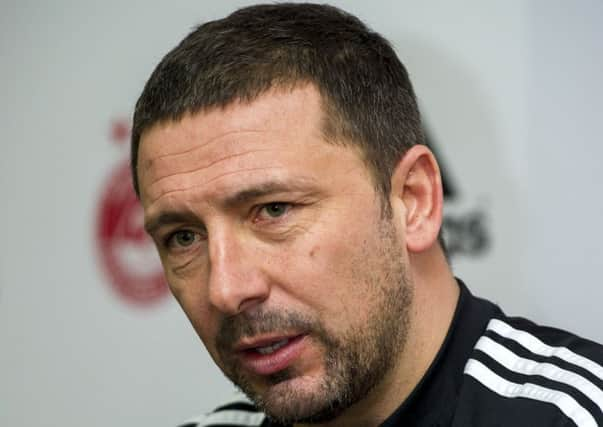 Derek McInnes: Respects Hibs. Picture: SNS