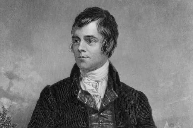 Robert Burns, circa 1785. Picture: Getty/Hulton Archive