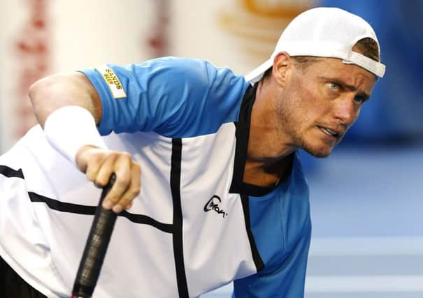 Lleyton Hewitt: Surprise exit. Picture: AP