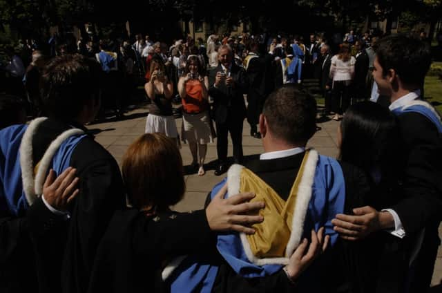 Strathclyde University forms greatest number of collaborations with businesses. Picture: Colin Hattersley