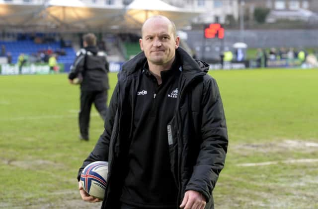 Glasgow Warriors head coach Gregor Townsend. Picture: SNS