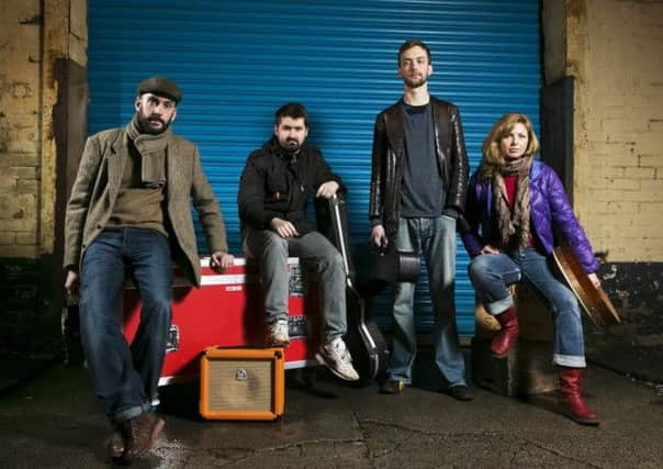 The Rantin cast of Drew Wright, Gav Prentice, Kieran Hurley, Julia Taudevin. Picture: Contributed