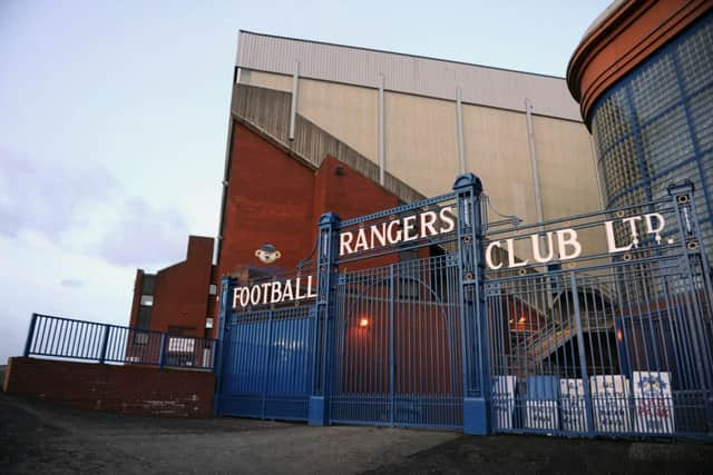 Ibrox Stadium. Picture: Ian Rutherford