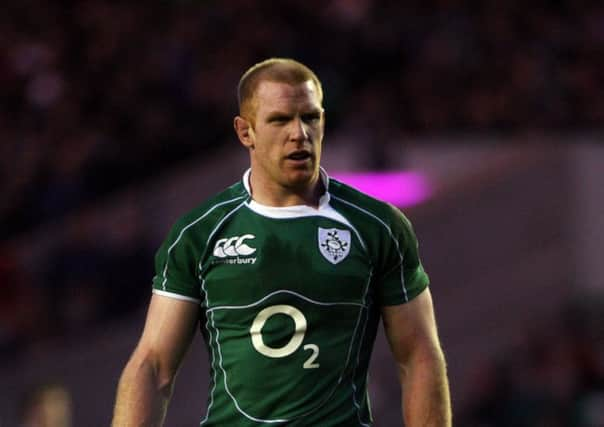 Paul OConnell surveys the scene at Murrayfield last year after the Irish slumped to defeat.  Picture: Getty