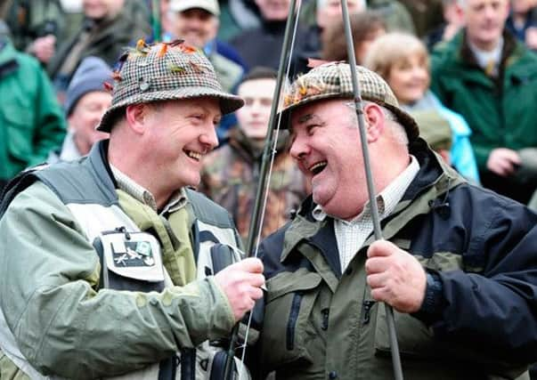 All set for the start of the salmon fishing season. Picture: Colin Hattersley