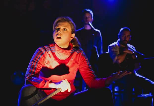 A scene from the National Theatre of Scotlands ceilidh musical production Rantin. Picture: Eoin Carey