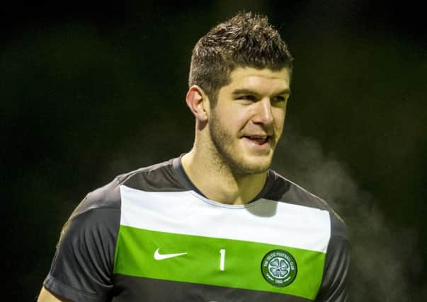 Celtic goalkeeper Fraser Forster. Picture: SNS