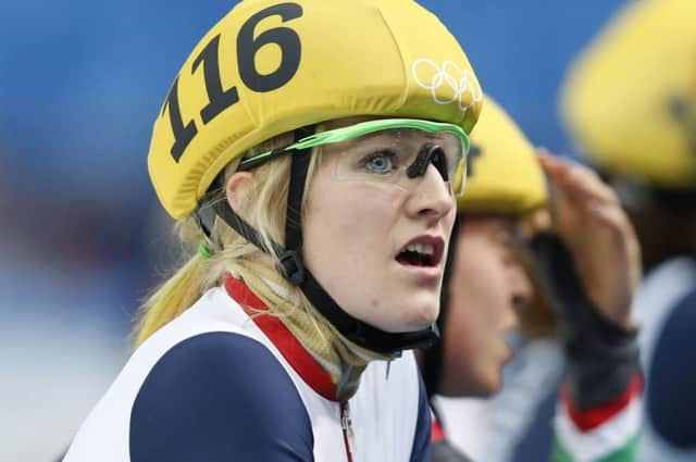 Elise Christie: Mental battle. Picture: Getty