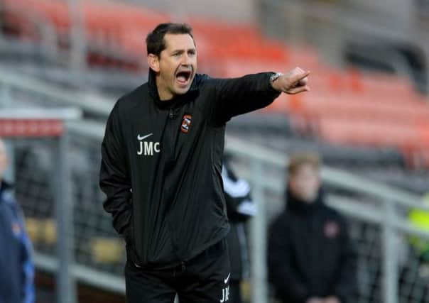 Dundee Utd manager Jackie McNamara. Picture: SNS