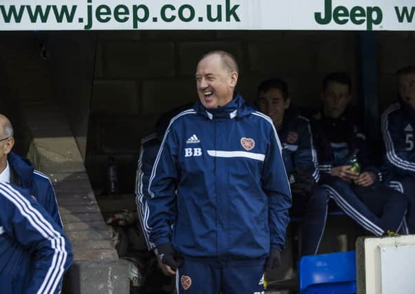 Hearts assitant manager Billy Brown.  Picture: Ian Georgeson