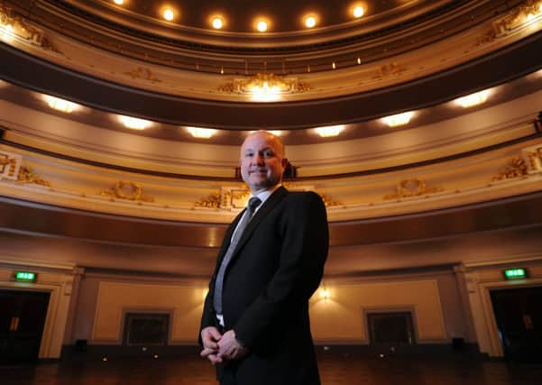 Karl Chapman, general manager of the Usher Hall, Edinburgh. Picture: Jane Barlow