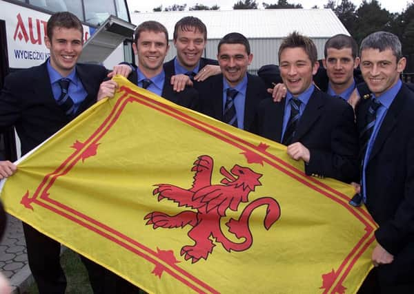 Late callups, from left, Kenny Miller, John ONeil, Gavin Rae, Charlie Miller, Barry Nicholson, Stevie Crawford and Andy McLaren. Pictures: SNS