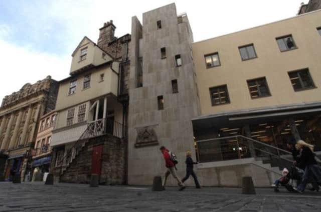 The Scottish Storytelling Centre on Edinburgh's High Street. Picture: Colin Hattersley