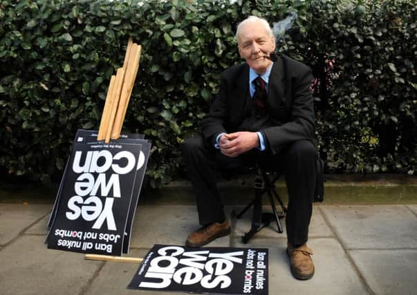 Tony Benn. Picture: PA