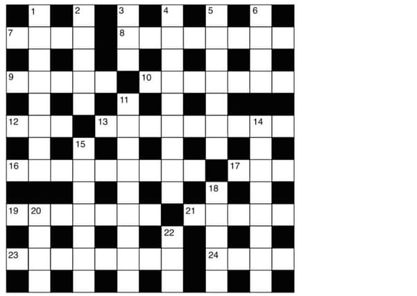 Compact crossword