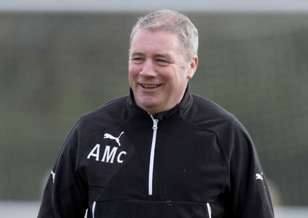 Rangers manager Ally McCoist. Picture: SNS