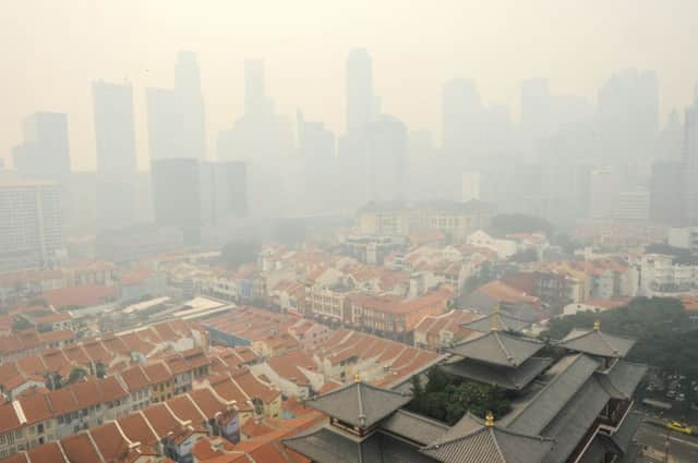 Soaring carbon emissions will amplify the risk of conflict, hunger, floods and mass migration the UN's IPCC has warned. Picture: Getty