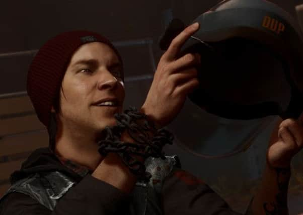 InFamous protagonist Delsin Rowe. Picture: Sucker Punch