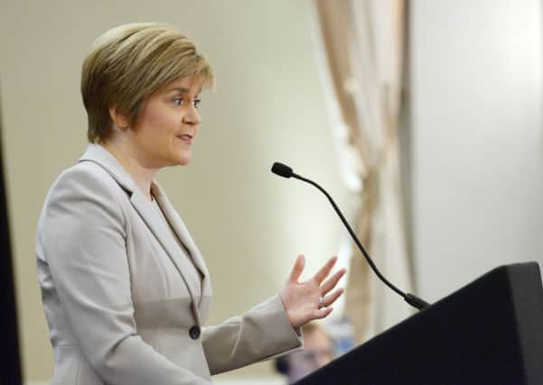 Deputy First Minister Nicola Sturgeon. Picture: Phil Wilkinson