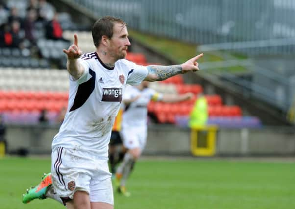 Ryan Stevenson: Hearts pledge. Picture: Lisa Ferguson