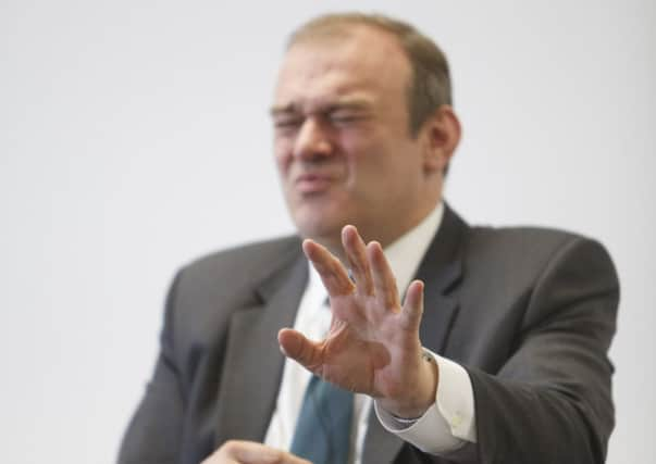 Ed Davey said UK was fundamental to Scotlands success. Picture: Toby Williams