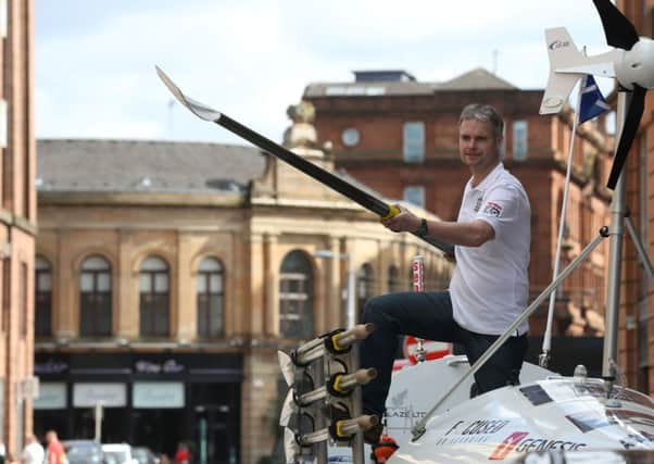 Niall Iain Macdonald, who is set to attempt to cross the Atlantic in a specially-designed rowing boat. Picture: PA