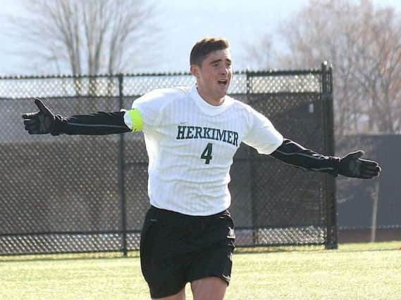 Peter McAvoy pictured playing for Herkimer Generals. Picture: Contributed