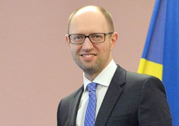 Embattled: Arseniy Yatsenyuk. Picture: Getty