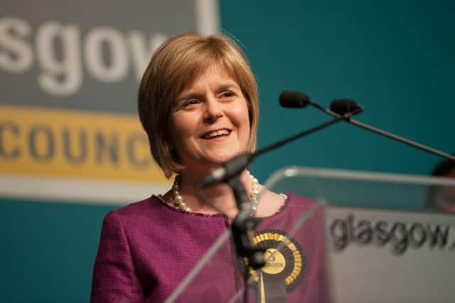 Nicola Sturgeon. Picture: Wattie Cheung