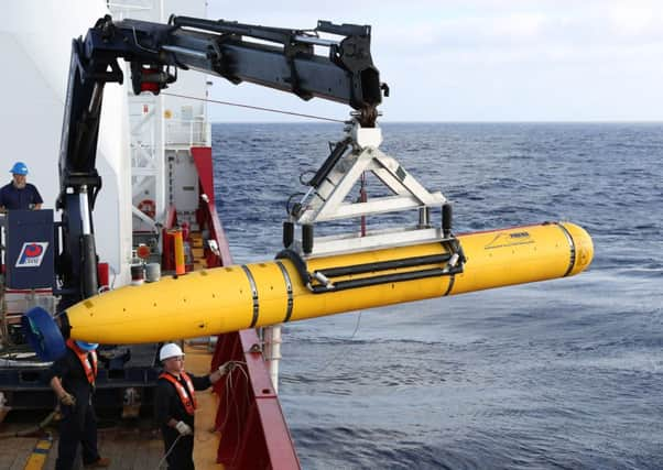 The Bluefin-21 submarine has failed to find any trace of the missing Malaysia Airlines plane. Picture: Getty