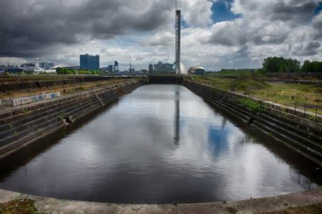 Govan's derelict  graving dock. Picture: Alan McCredie