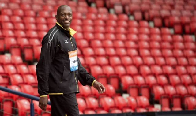 Marlon Devonish was impressed with Hampden ahead of next months Sainsburys Glasgow Grand Prix. Picture: SNS