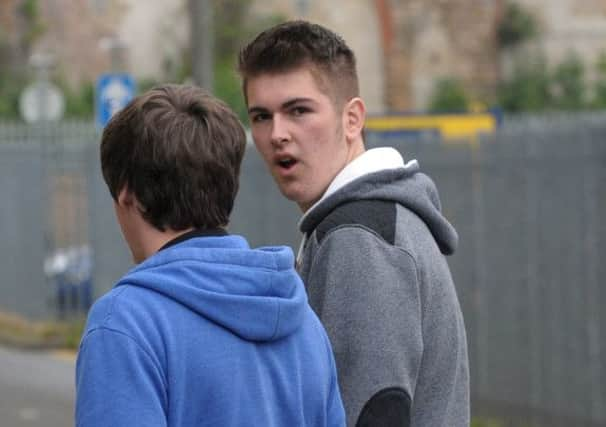 Conor Bull outside the High Court in Glasgow. Picture: Iain McLellan