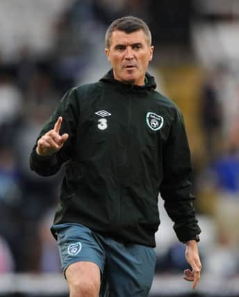 Republic of Ireland coach Roy Keane. Picture: PA