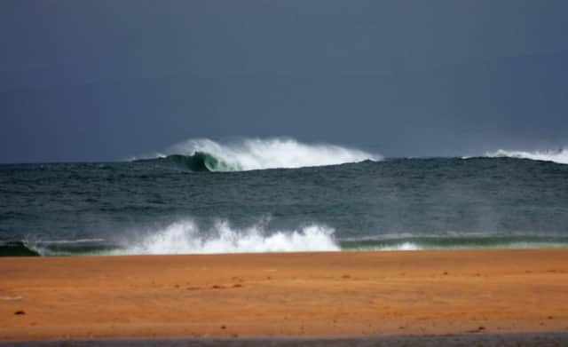 With waves like this breaking along its rocky coastline, should Colonsay feature on more surfers' "to do" lists? Picture: Submitted