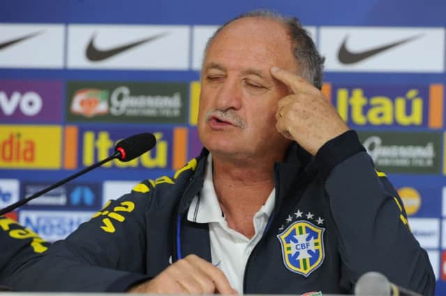 Luiz Scolari: Defended record. Picture: Getty