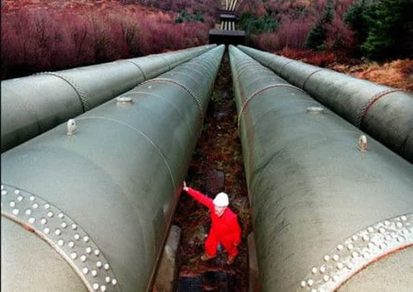 Scotland continues to grow its green energy sources such as the Sloy Hydroelectric plant at Loch Lomond