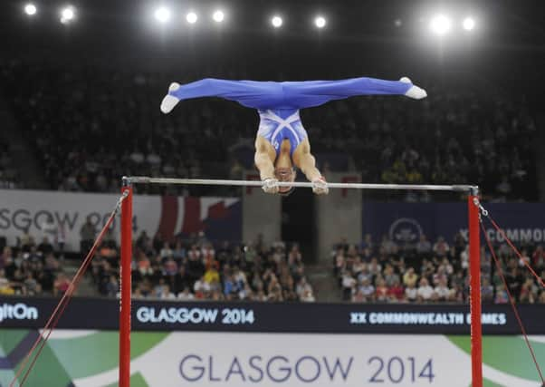 Daniel Keatings of Scotland performs. Picture: Greg Macvean