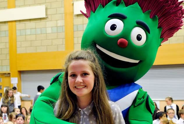 Beth Gilmour designed Clyde when she was 12. Picture: TSPL