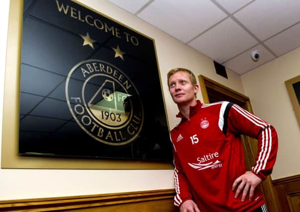 Barry Robson says the younger players in the Aberdeen squad will have gained a lot despite their 2-0 first-leg defeat last week. Picture: SNS