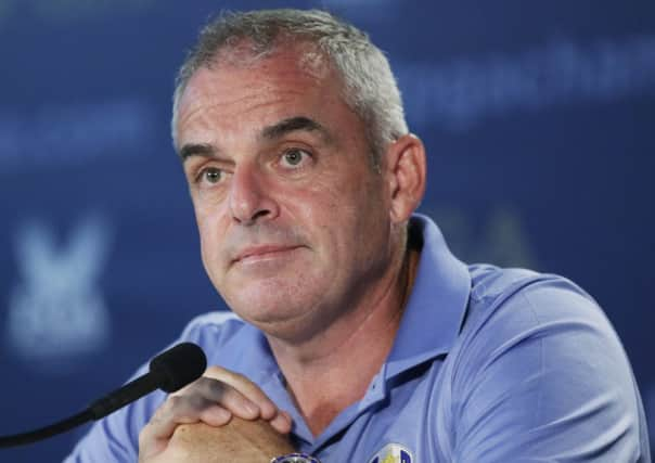 Europes Ryder Cup captain Paul McGinley is wary of the galvanising effect which Tom Watsons problems may have on the US team. Picture: AP