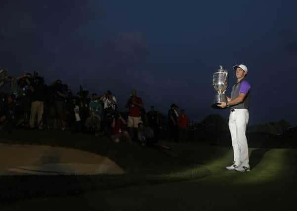 A light in the darkness: Rory McIlroys epic last-round battle to win the US PGA illuminated the tournament but also demonstrated TV has too much power. Photograph: Jeff Roberson/AP