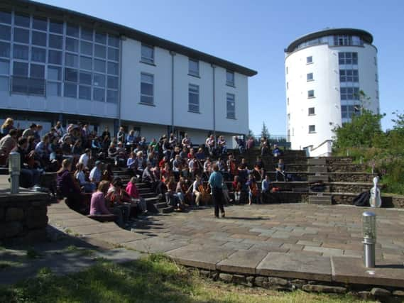 Proof of self belief in younger generation, University of the Highlands and Islands. Picture: Contributed