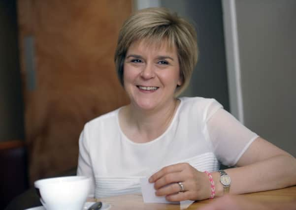 Deputy First Minister Nicola Sturgeon. Picture: John Devlin