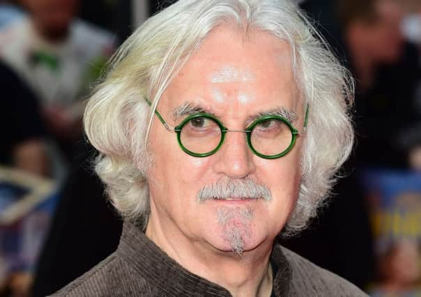 Billy Connolly attending the premiere of his new film What We Did On Our Holiday in London. Picture: PA