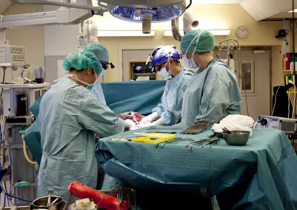 Surgeons at the University of Gothenburg Photograph: Johan Wingborg